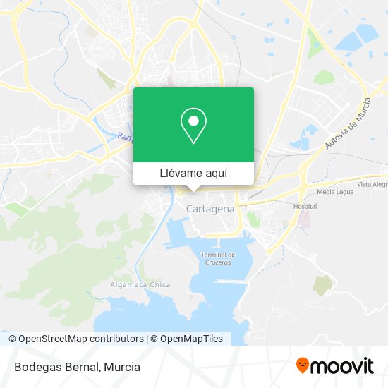 Mapa Bodegas Bernal