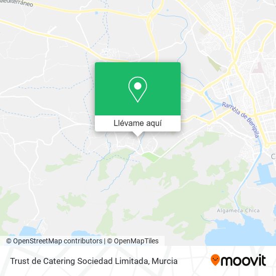 Mapa Trust de Catering Sociedad Limitada