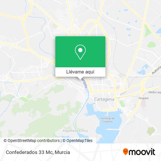 Mapa Confederados 33 Mc