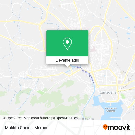Mapa Maldita Cocina