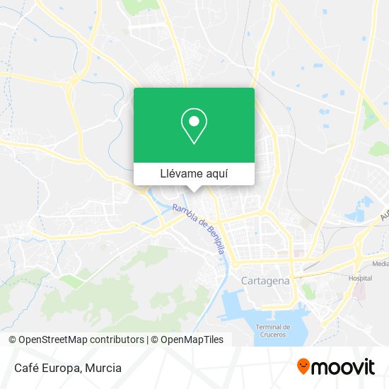Mapa Café Europa