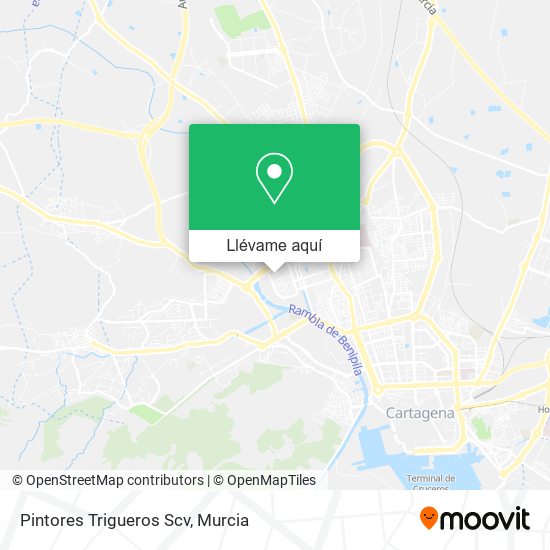 Mapa Pintores Trigueros Scv