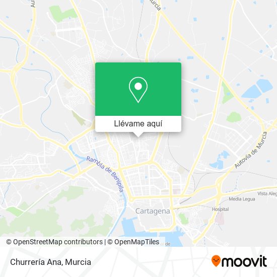 Mapa Churrería Ana