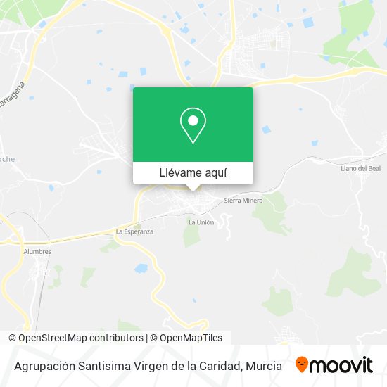 Mapa Agrupación Santisima Virgen de la Caridad