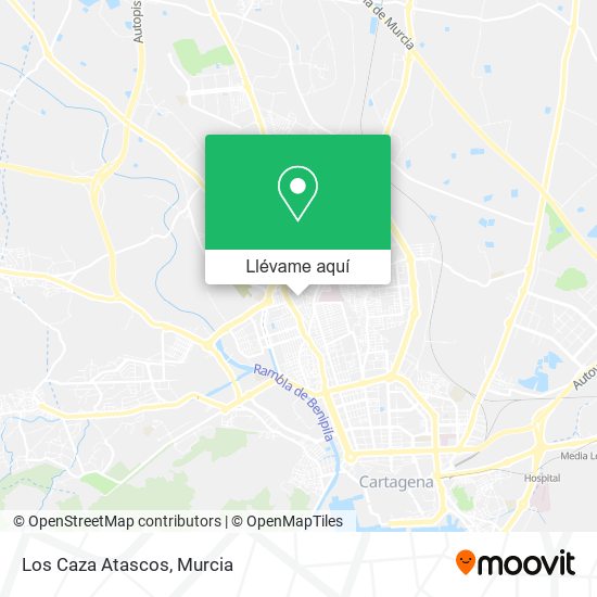 Mapa Los Caza Atascos