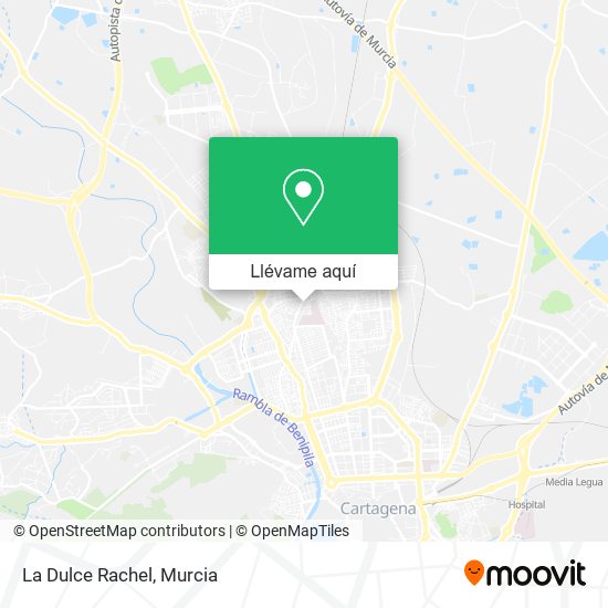 Mapa La Dulce Rachel
