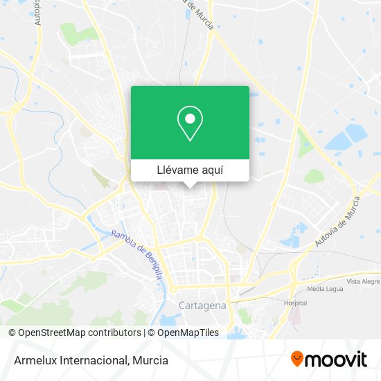 Mapa Armelux Internacional