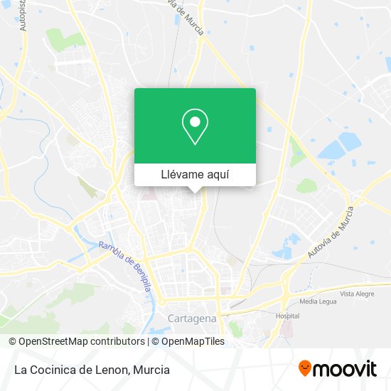 Mapa La Cocinica de Lenon