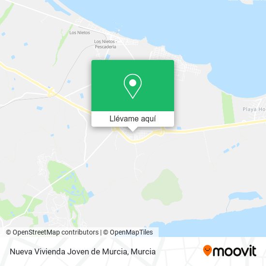 Mapa Nueva Vivienda Joven de Murcia