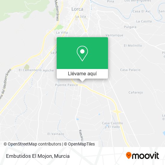 Mapa Embutidos El Mojon