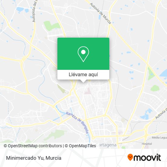 Mapa Minimercado Yu