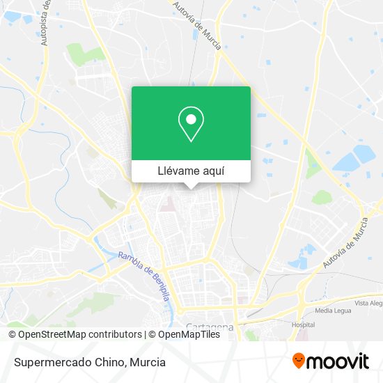 Mapa Supermercado Chino