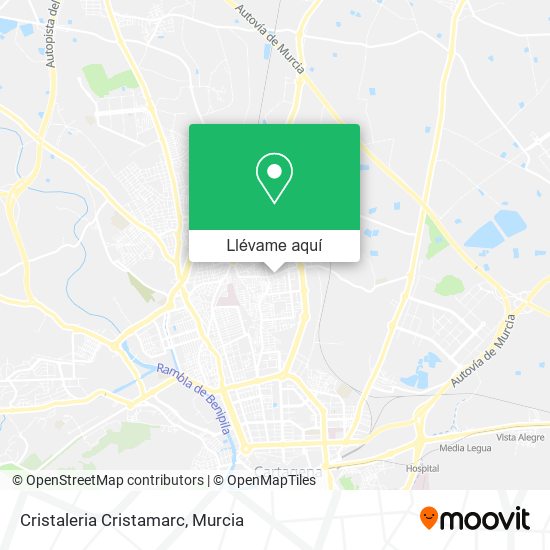 Mapa Cristaleria Cristamarc