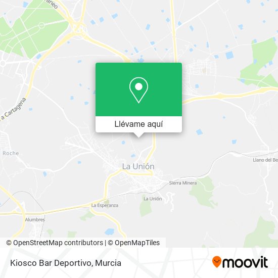 Mapa Kiosco Bar Deportivo