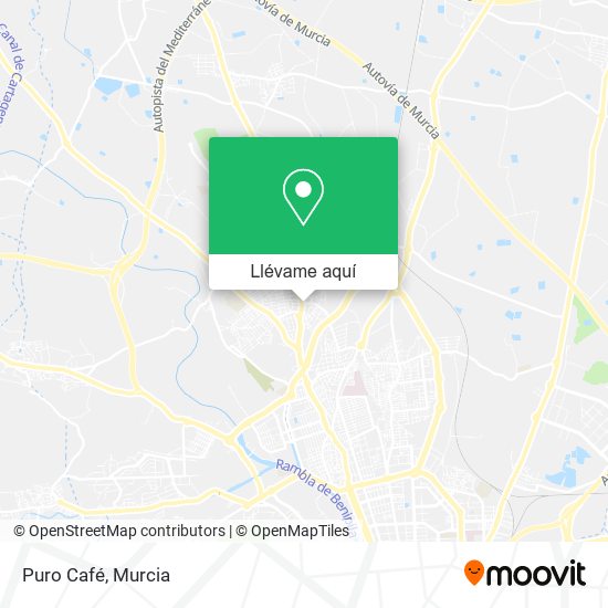 Mapa Puro Café