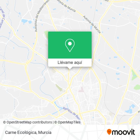 Mapa Carne Ecológica