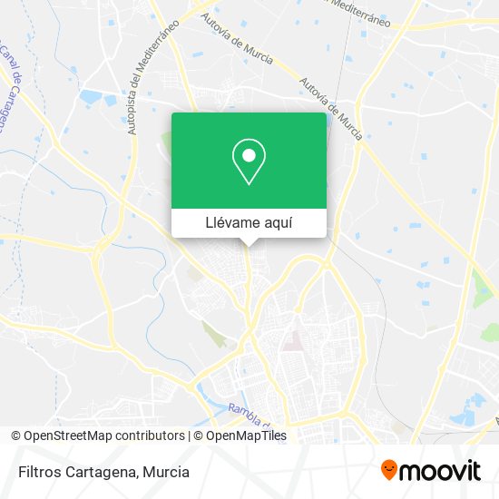 Mapa Filtros Cartagena