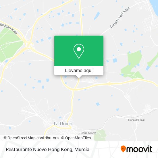 Mapa Restaurante Nuevo Hong Kong