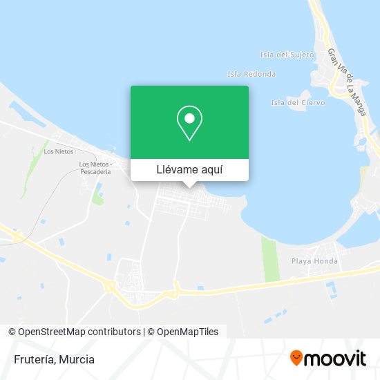Mapa Frutería