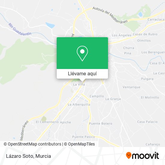 Mapa Lázaro Soto