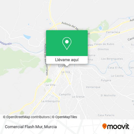 Mapa Comercial Flash Mur