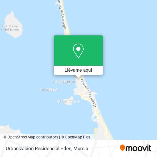 Mapa Urbanización Residencial Eden