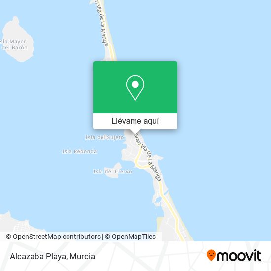 Mapa Alcazaba Playa