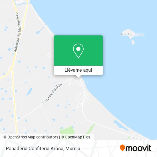 Mapa Panadería Confitería Aroca