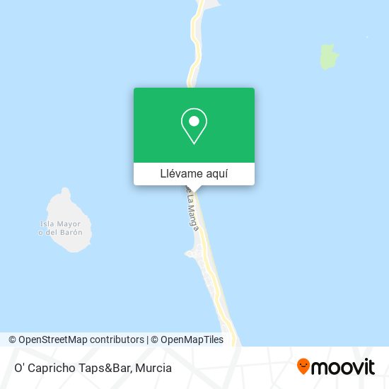 Mapa O' Capricho Taps&Bar