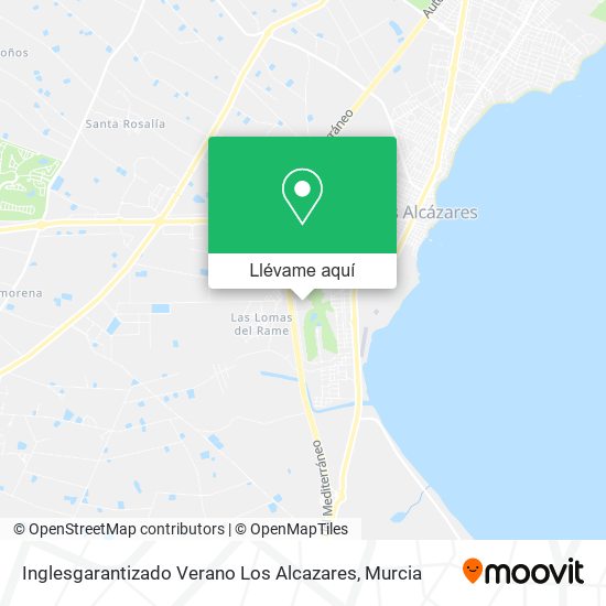 Mapa Inglesgarantizado Verano Los Alcazares