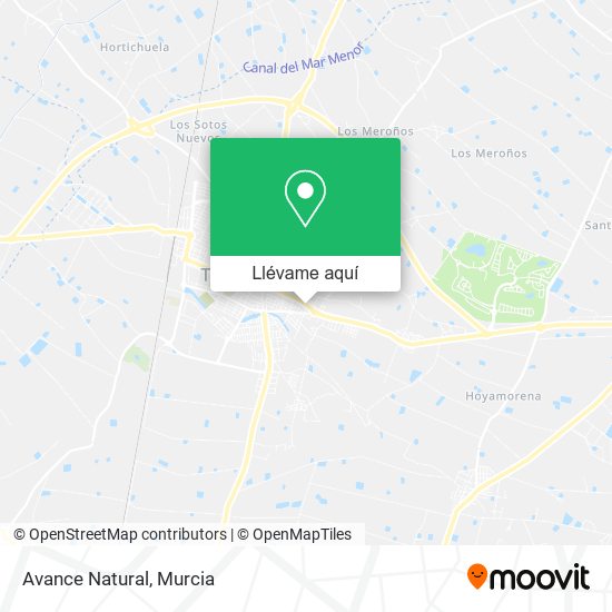 Mapa Avance Natural