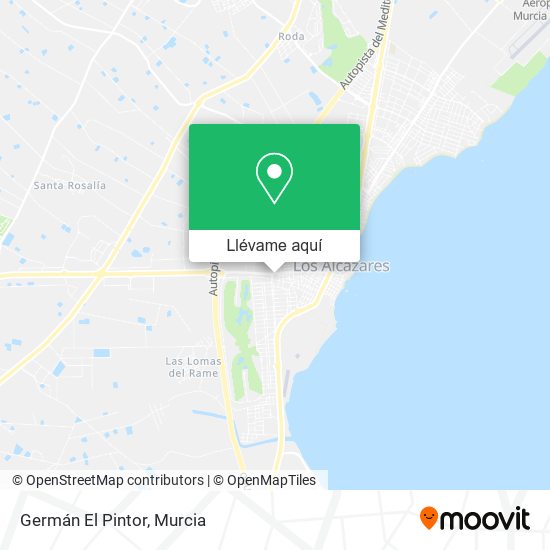 Mapa Germán El Pintor