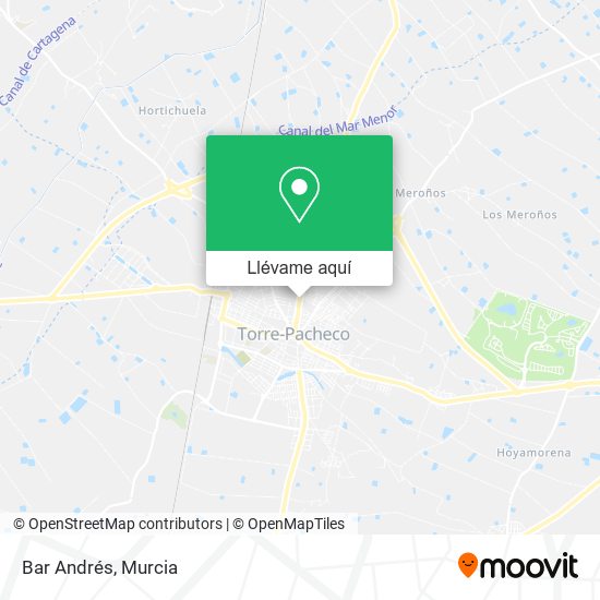 Mapa Bar Andrés