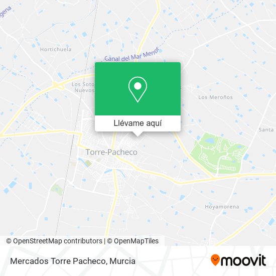 Mapa Mercados Torre Pacheco