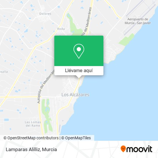 Mapa Lamparas Alilliz