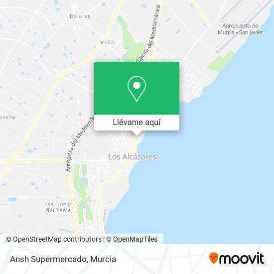 Mapa Ansh Supermercado