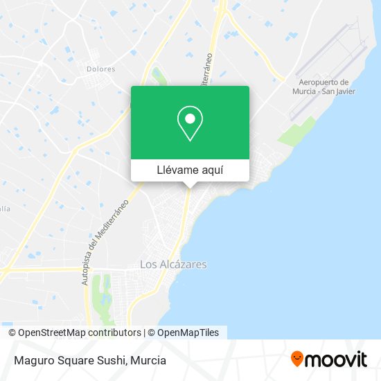Mapa Maguro Square Sushi