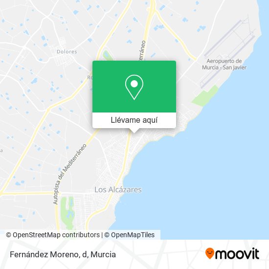 Mapa Fernández Moreno, d