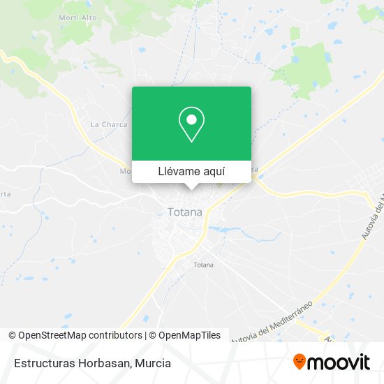 Mapa Estructuras Horbasan