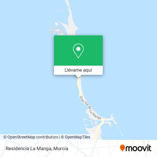 Mapa Residencia La Manga