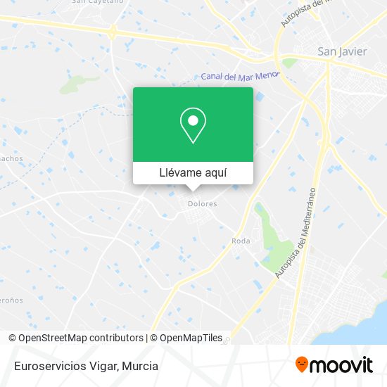 Mapa Euroservicios Vigar