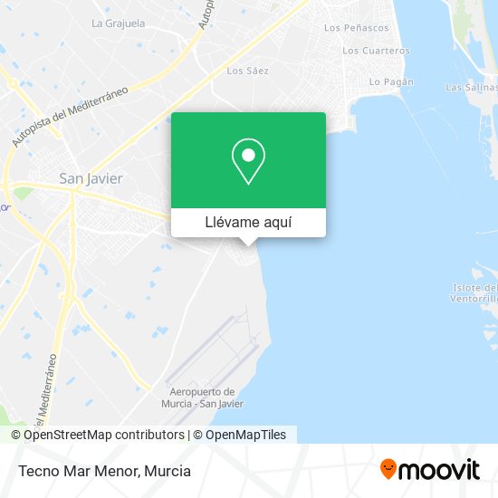 Mapa Tecno Mar Menor