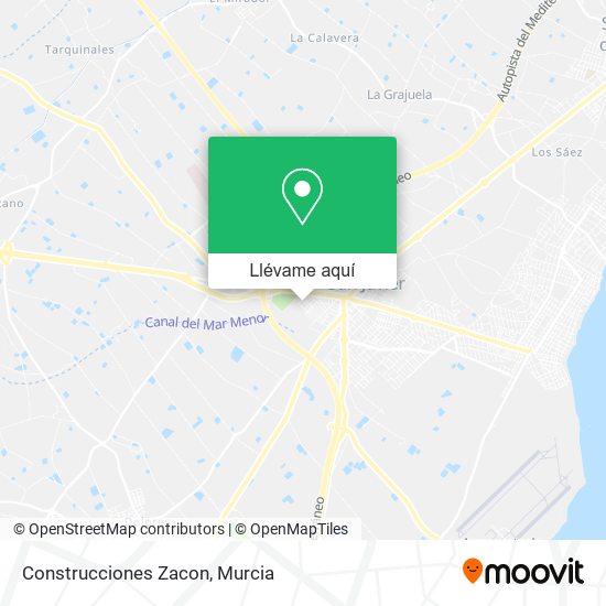 Mapa Construcciones Zacon