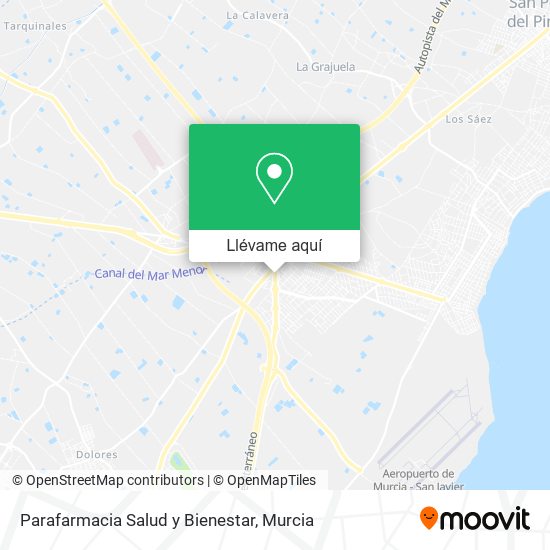 Mapa Parafarmacia Salud y Bienestar