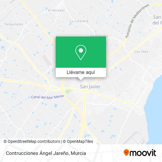 Mapa Contrucciones Ángel Jareño