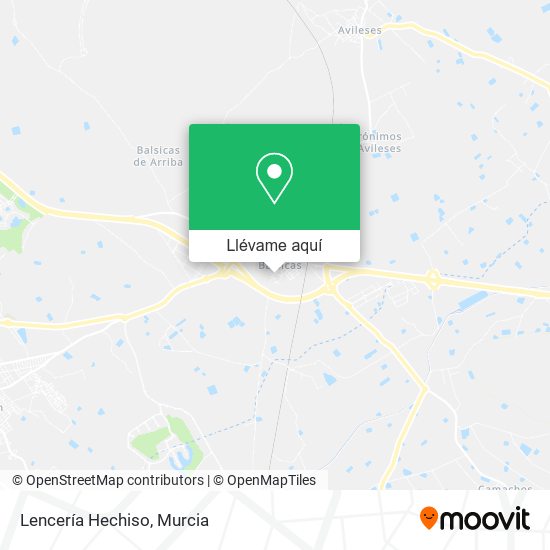 Mapa Lencería Hechiso
