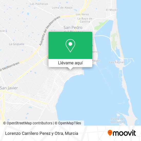 Mapa Lorenzo Carrilero Perez y Otra