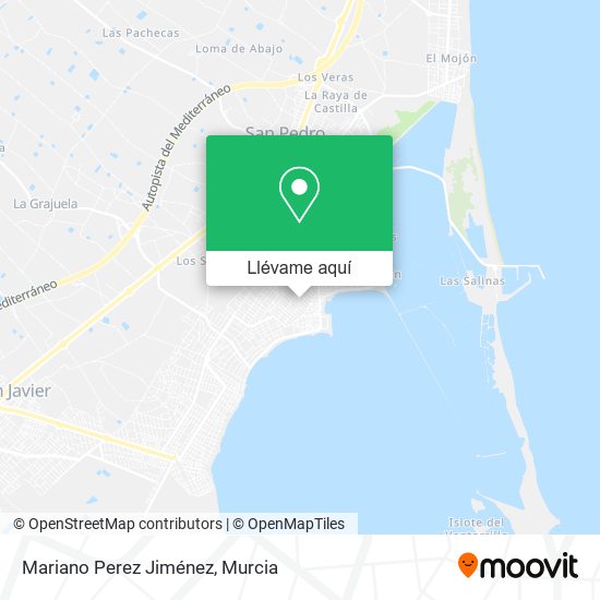 Mapa Mariano Perez Jiménez
