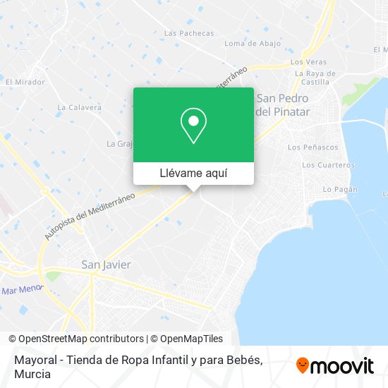 Mapa Mayoral - Tienda de Ropa Infantil y para Bebés