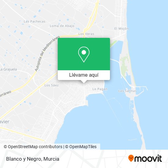 Mapa Blanco y Negro